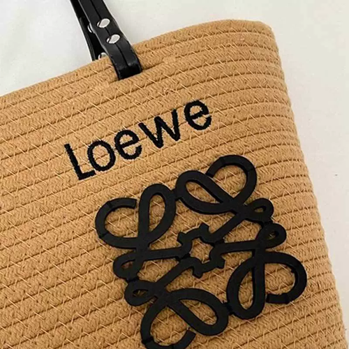 Bolso de mano grande tejido de paja ArtisanStraw | Bolso de hombro de paja para vacaciones de verano