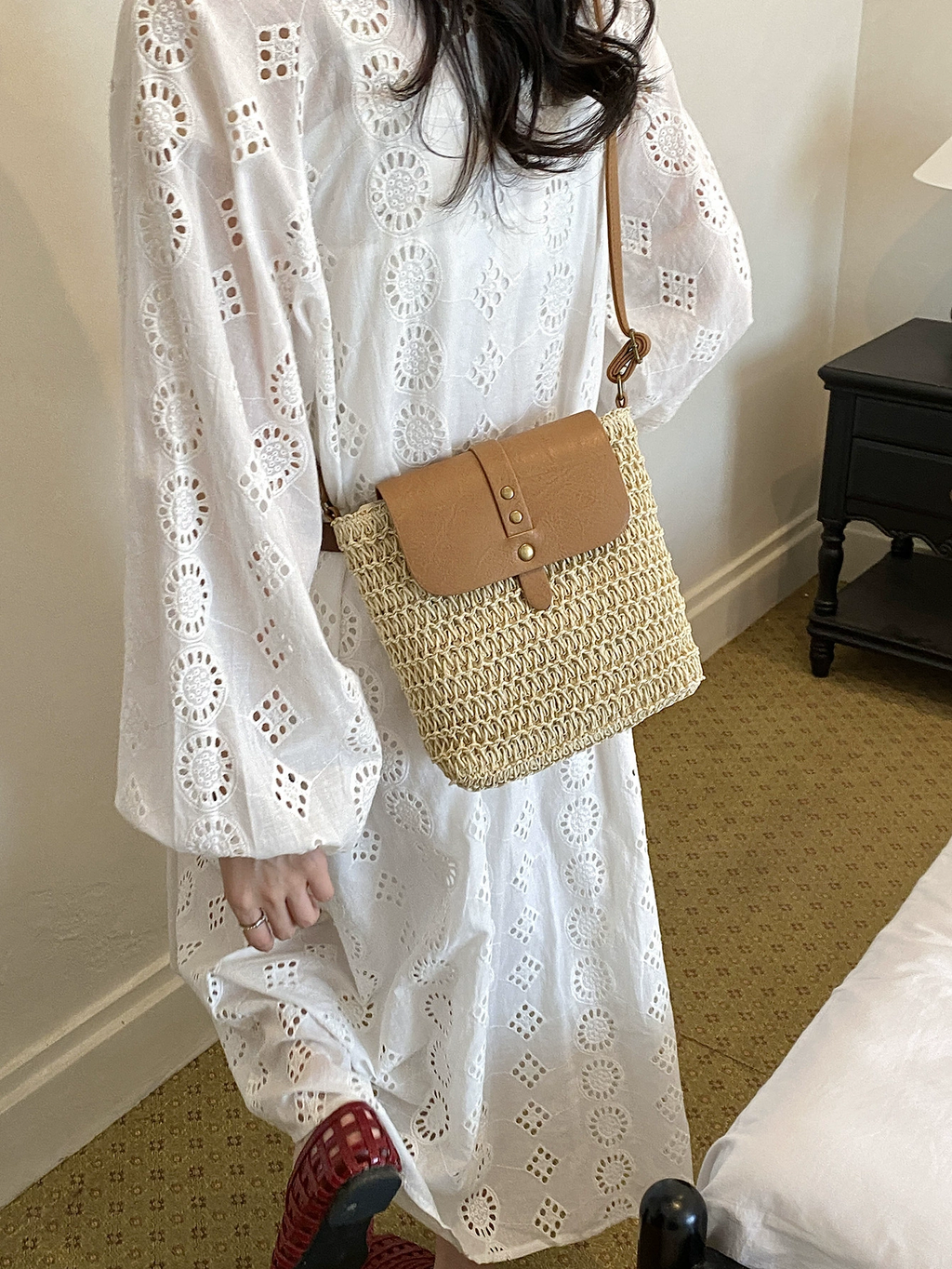 Bolso de solapa artesanal | Colección ligera Verano 2026