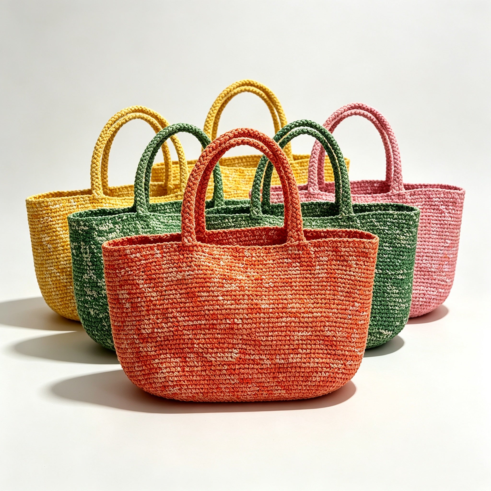 Boho Handwoven Raffia Tote Bag, Oversized Straw Summer Beach Shoulder Bag for Ladies Multiple Colors